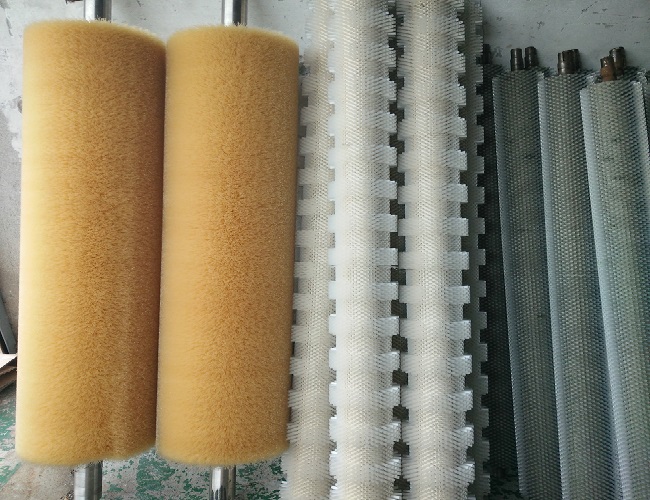 外徑500波紋尼龍工業毛刷輥加工(gōng)生產